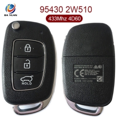 AK020072 for Hyundai Santafe Remote Controls 433Mhz 4D60 Model RKE-4F17  95430 2W510