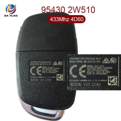 AK020072 for Hyundai Santafe Remote Controls 433Mhz 4D60 Model RKE-4F17  95430 2W510