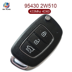 AK020072 for Hyundai Santafe Remote Controls 433Mhz 4D60 Model RKE-4F17  95430 2W510