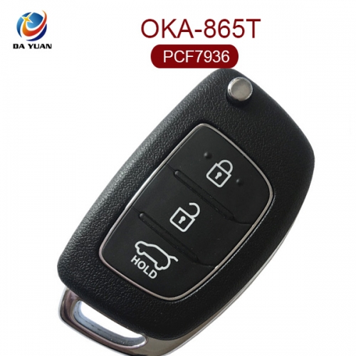 AK020070 Genuine for Hyundai Remote Key 3 Button 433mhz PCF7936 OKA-865T (LMC13MY-TP)