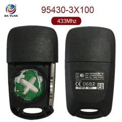 AK020067 Genuine 2011-2013 for Hyundai Elantra Remote Flip Key 3 Button 433Mhz 95430-3X100