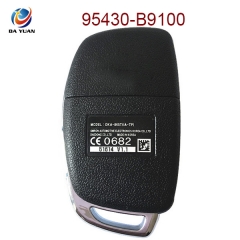 AK020075 for Hyundai I10 I20 I30 remote key CE0682 95430-B9100 OKA-865T(IA-TP)