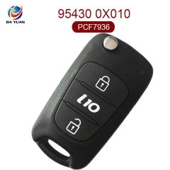 AK020074 Genuine for Hyundai I10 Remote Key Fob 433MHZ PCF7936 95430 0X010