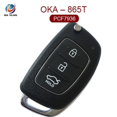 AK020076 for Hyundai 3 Button Genuine Remote 433MHz - Elantra 2012- OKA – 865T (MD FL –TP)