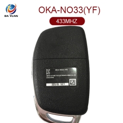 AK020078 Genuine for Hyundai remote key 433MHZ OKA-NO33(YF)