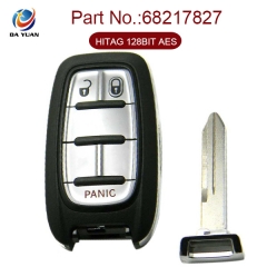 AK015053 for 2017-2018 Chrysler Pacifica Smart Keyless Remote Key 2+1 Button 434MHz HITAG 128BIT AES M3N-97395900 68217827