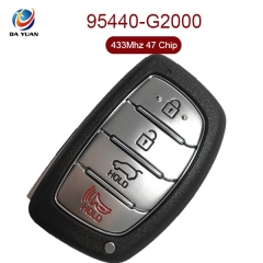 AK020079 for 2017-2018 Hyundai Loniq Smart Key 3+1 Button 433MHz ID47 Hitag3 95440-G2000(AE)