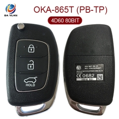 AK020077 Genuine for Hyundai i20 (2012 - 2014) remote key 433MHZ 4D60 80BIT OKA-865T (PB-TP)