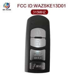 AK026034 for Mazda Smart Remote Key 4 Button 315MHz WAZSKE13D01 Mitsubishi System