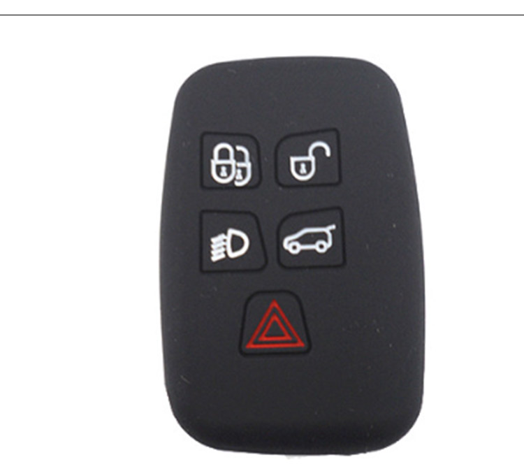 AS081002 Silicone Car Key Case Cover For Range Rover 3 Button