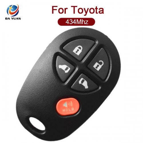AK007121 for Toyota Highlander Sequoia Tundra Remote Key 4+1 Button 434MHz