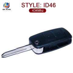 AK039001 for Chery Tiggo Folding Remote Key 2 Button 434MHz ID46