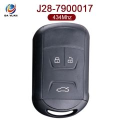 AK039002 for Chery Tiggo Arrizo Smart Remote Key 3 Button 433MHz J28-7900017