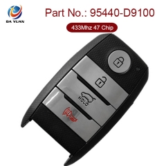 AK051019 for KIA Sportage Smart Remote Key 3+1 Button  433MHz 47 Chip 95440-D9100