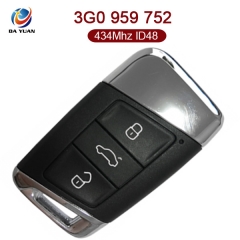 AK001084 Original for VW Magotan Smart Remote Key Keyless 3 Button 434MHz ID48 3G0 959 752
