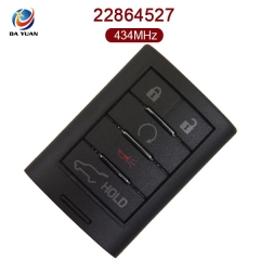 AK030009 for Cadillac Smart Remote Key 4+1 Button 434MHz 22864527