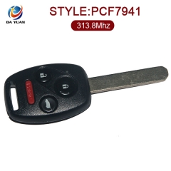 AK003093 for Honda Remote Key 3+1 Button 313.8MHz PCF7941