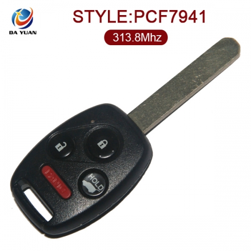 AK003095 for Honda Remote Key 3+1 Button 313.8MHz PCF7941 With Hold