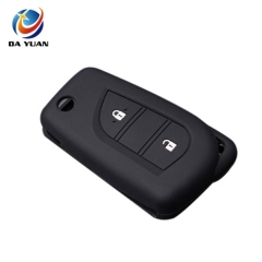 AS060019 Silicone Car Key Fob Case For Peugeot Car Key 2 Buttons