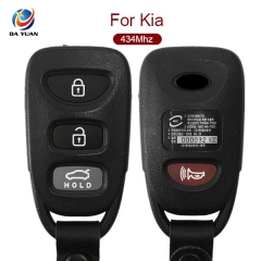 AK051022 Original For Kia 3+1 Button Remote Key 434MHZ