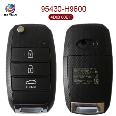 AK051032 Original For Kia Remote Flip Key 4D60 80BIT 433MHZ 95430-H9600