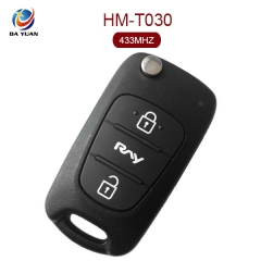 AK051038 Original For Kia RAY Remote Flip Key 433MHZ HM-T030