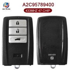 AK003098 Original For Honda Acura Smart Key 433MHZ 47 CHIP A2C95789400