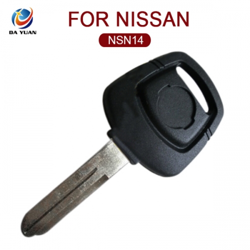 AK027011 for Nissan Transponder Key Sliver Logo(NSN14)