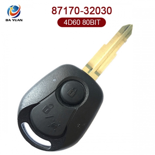AK060008 Original for SsangYong Remote Key 2 Button 433MHz 4D60 80bit 87170-32030