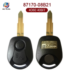 AK060009 Original for SsangYong Actyon Remote Key 2 Button 433MHz 4D60 40bit 87170-08B21