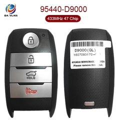 AK051047 for 2016-2018 KIA Sportage Smart Key 3+1 Button 433MHz ID47 Hitag3 95440-D9000(QL)