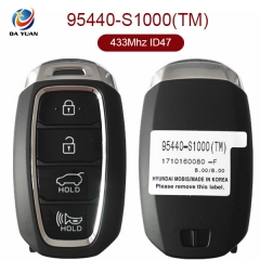 AK020089 for 2018+ Hyundai Santa Fe Smart Remote Key 4 Button 433MHz ID47 95440-S1000(TM)