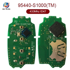 AK020089 for 2018+ Hyundai Santa Fe Smart Remote Key 4 Button 433MHz ID47 95440-S1000(TM)