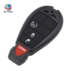 AS024002 for Dodge Smart Remote Key Shell 3+1 Button