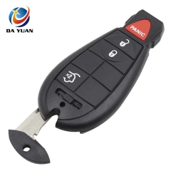 AS023007 for Jeep Smart Remote Key Shell 3+1 Button