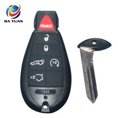 AS024004 for Dodge Smart Remote Key Shell 5+1 Button