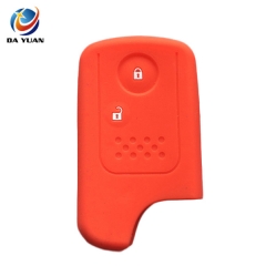 AS062023 2 buttons key car accesseries silicone rubber car key cover for Honda