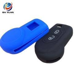 AS061014 silicone rubber car key cover  For Citroen DS3 Folding 2 button key cover