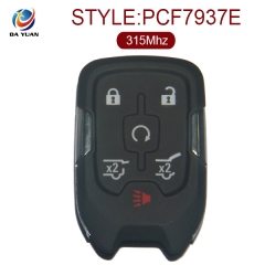 AK019020 for GMC Smart Remote Key 5+1 Button 315MHz PCF7937E FCCID HYQ1AA 13508280