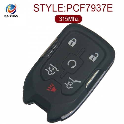 AK019020 for GMC Smart Remote Key 5+1 Button 315MHz PCF7937E FCCID HYQ1AA 13508280