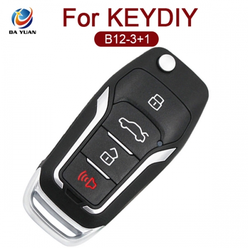 AK043046 B12-3+1 KEYDIY KD900 URG200 Remote Control 3+1 Button Key
