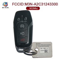 AK018084 Ford /Mustang Smart Key 4+1 Button 902MHz FCC ID M3N-A2C31243300 Part Number FR3T-15K601-CA/DS7T-15K601-CM