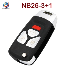 AK043058 NB26-3+1 Remote Key for KD900 URG200 KEYDIY