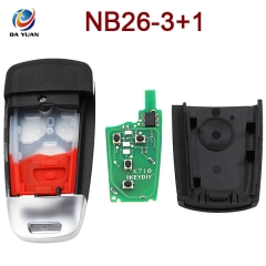 AK043058 NB26-3+1 Remote Key for KD900 URG200 KEYDIY