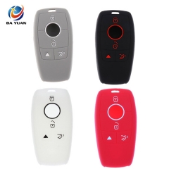 AS073011 Silicone Remote Smart Key Case Cover for Benz
