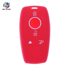 AS073011 Silicone Remote Smart Key Case Cover for Benz