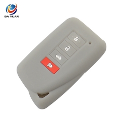 AS082001 4 Button Silicone Car Key Cover Fit For  Lexus