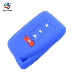 AS082001 4 Button Silicone Car Key Cover Fit For  Lexus