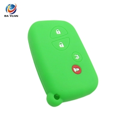 AS082006 Silicone Car Key Cover Fob Case Fit For Lexus Car Key