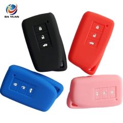 AS082002 Silicone Rubber Car Key Case For Lexus Smart Key